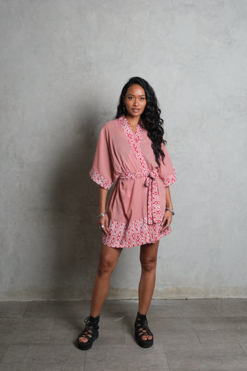 MAYA KIMONO Rosa