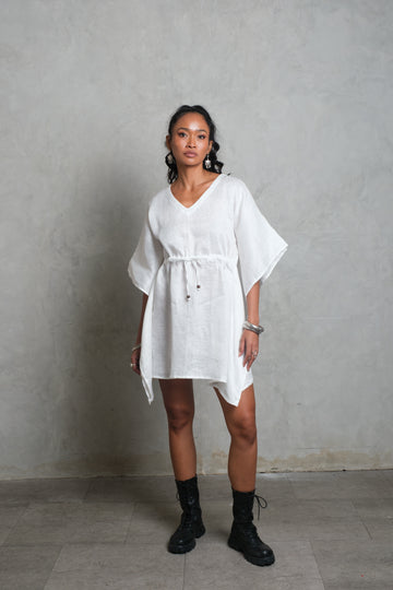 SARI KAFTAN Snow white