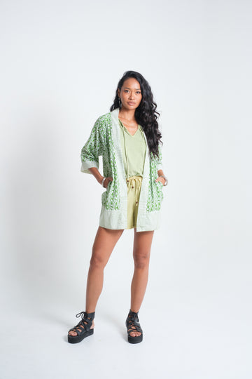 ALCHEMY KIMONO Emerald