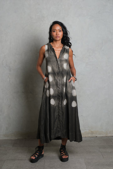 SURYA DRESS smoke tie dye
