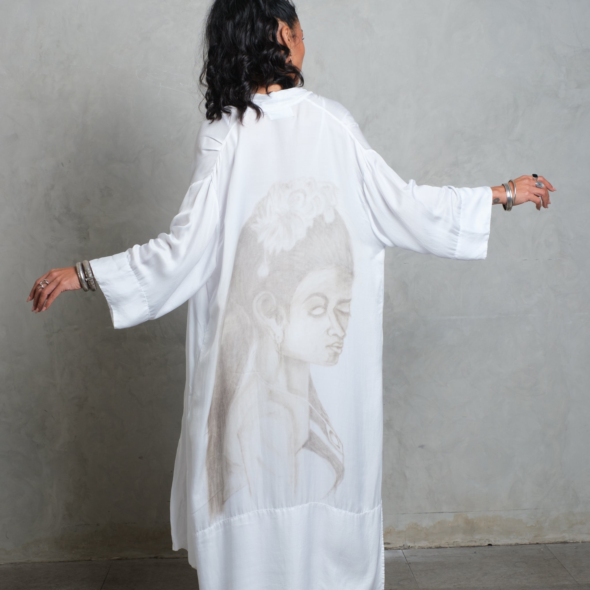 DEWI KIMONO snow white