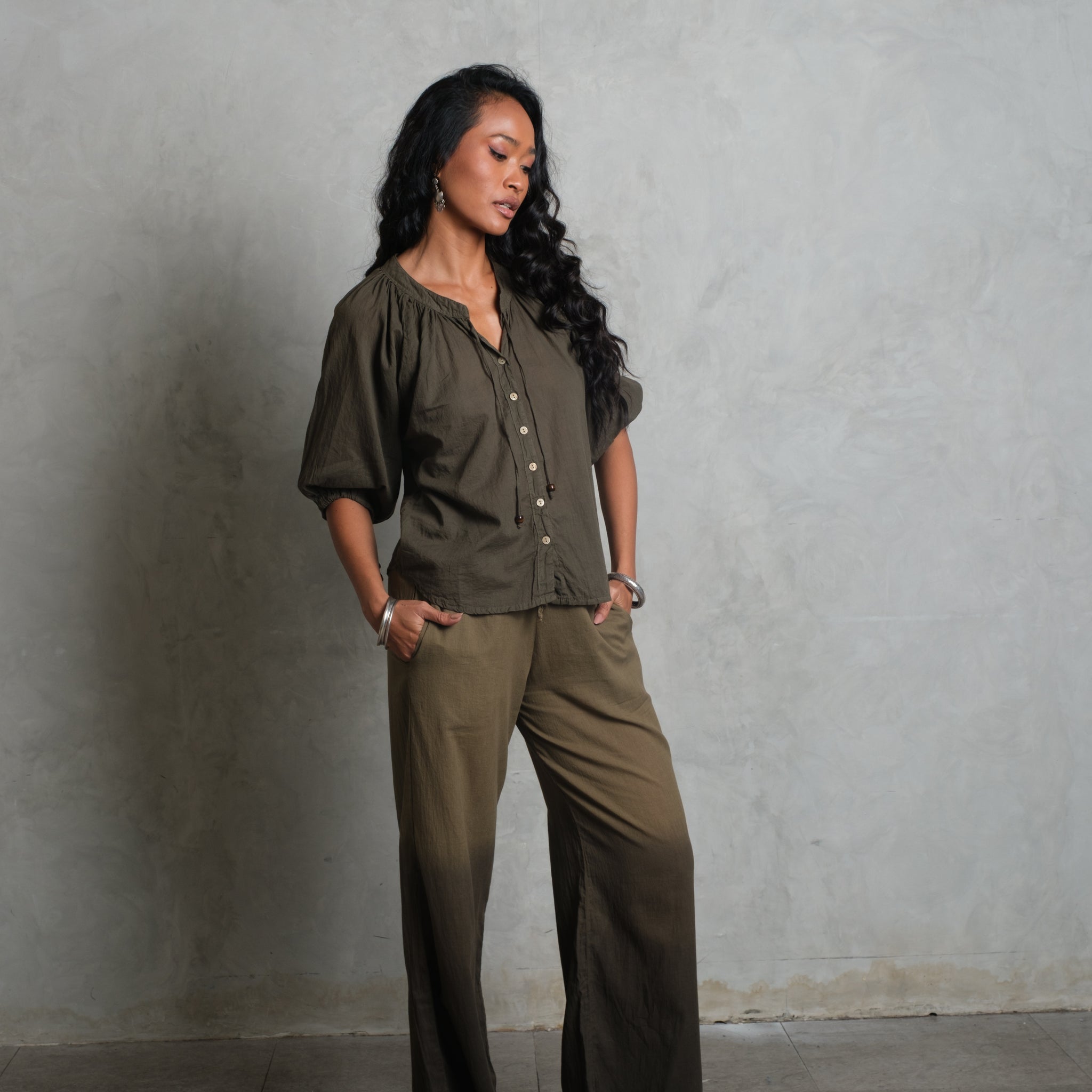 ZEST PANTS Olive