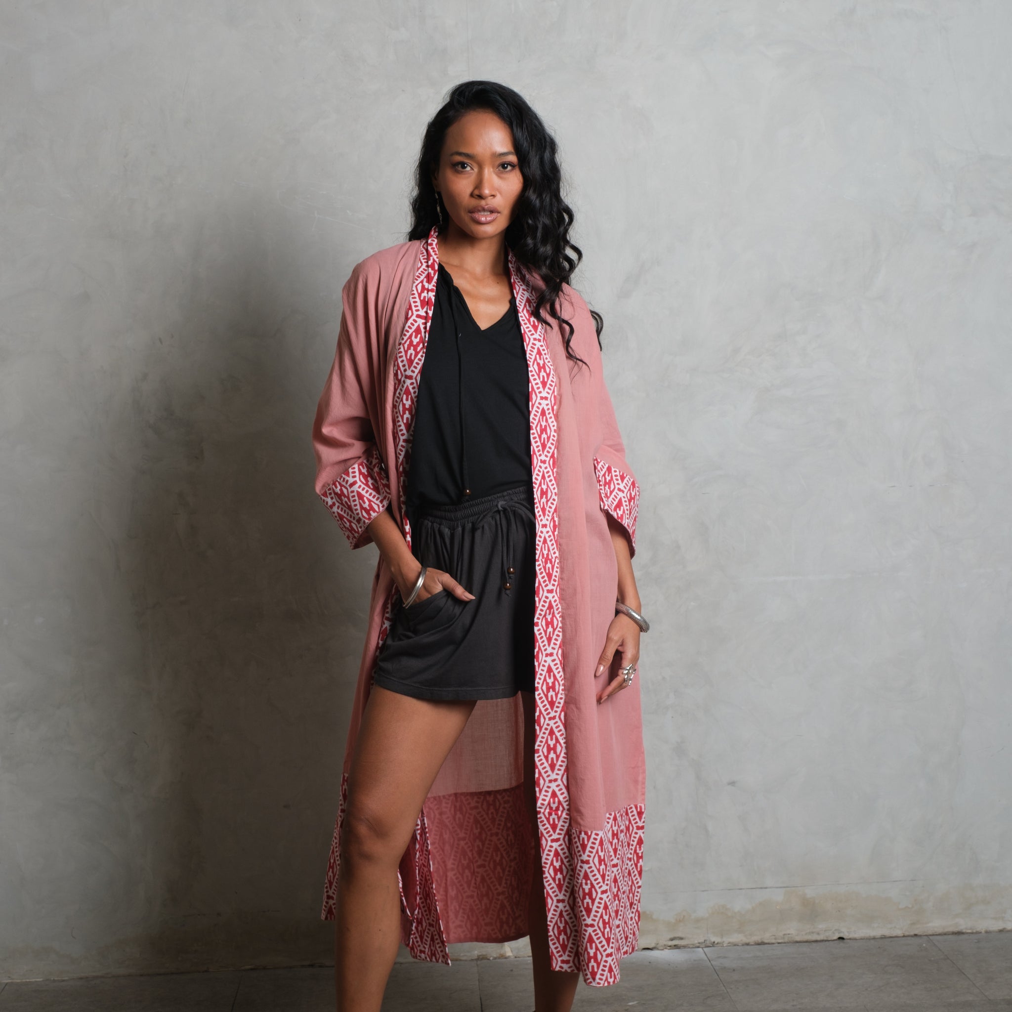 DHARMA KIMONO Rosa