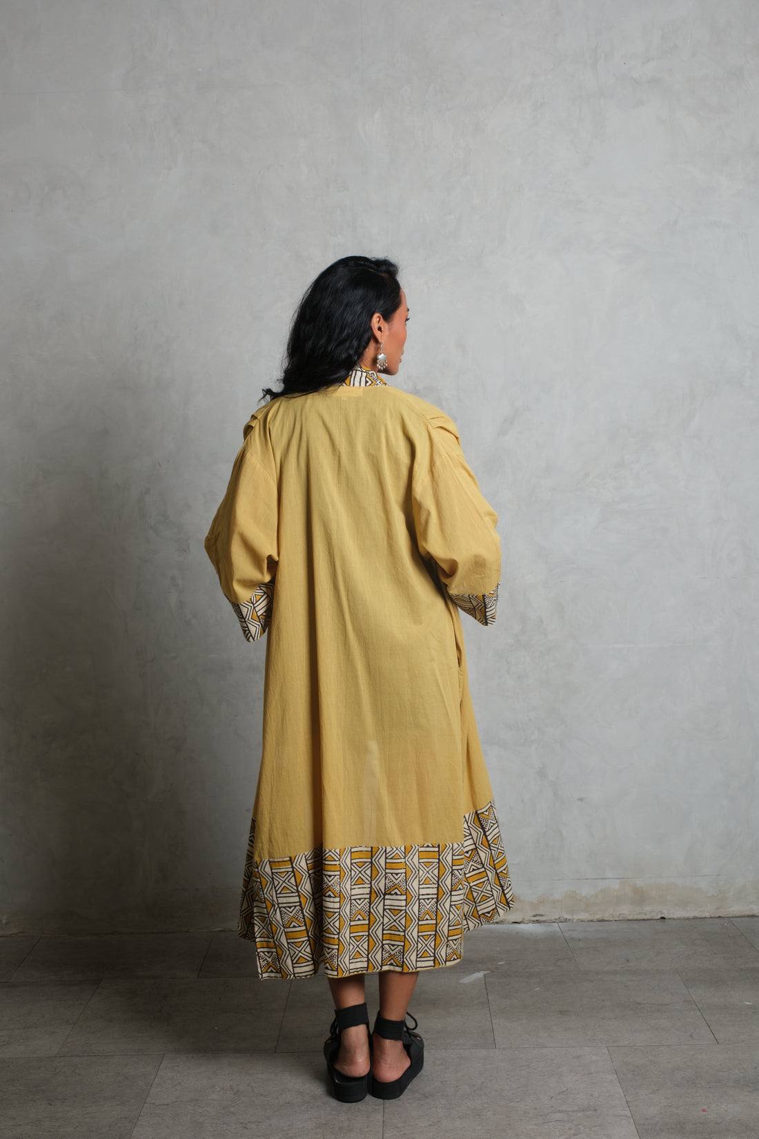 DHARMA KIMONO saffron