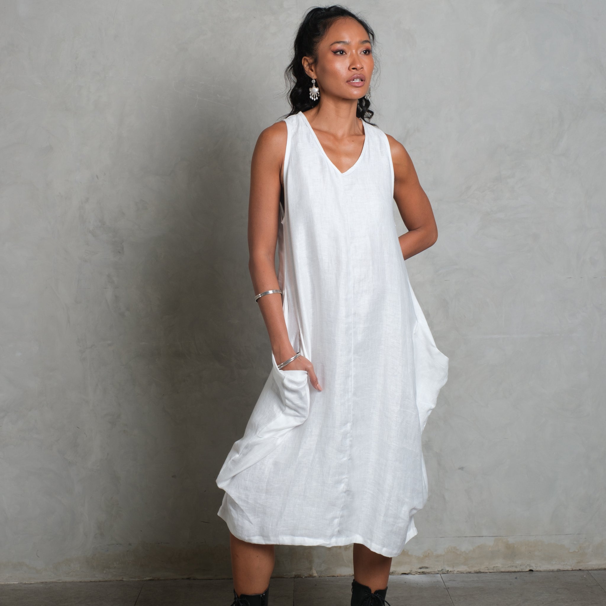 KIRANA DRESS snow white