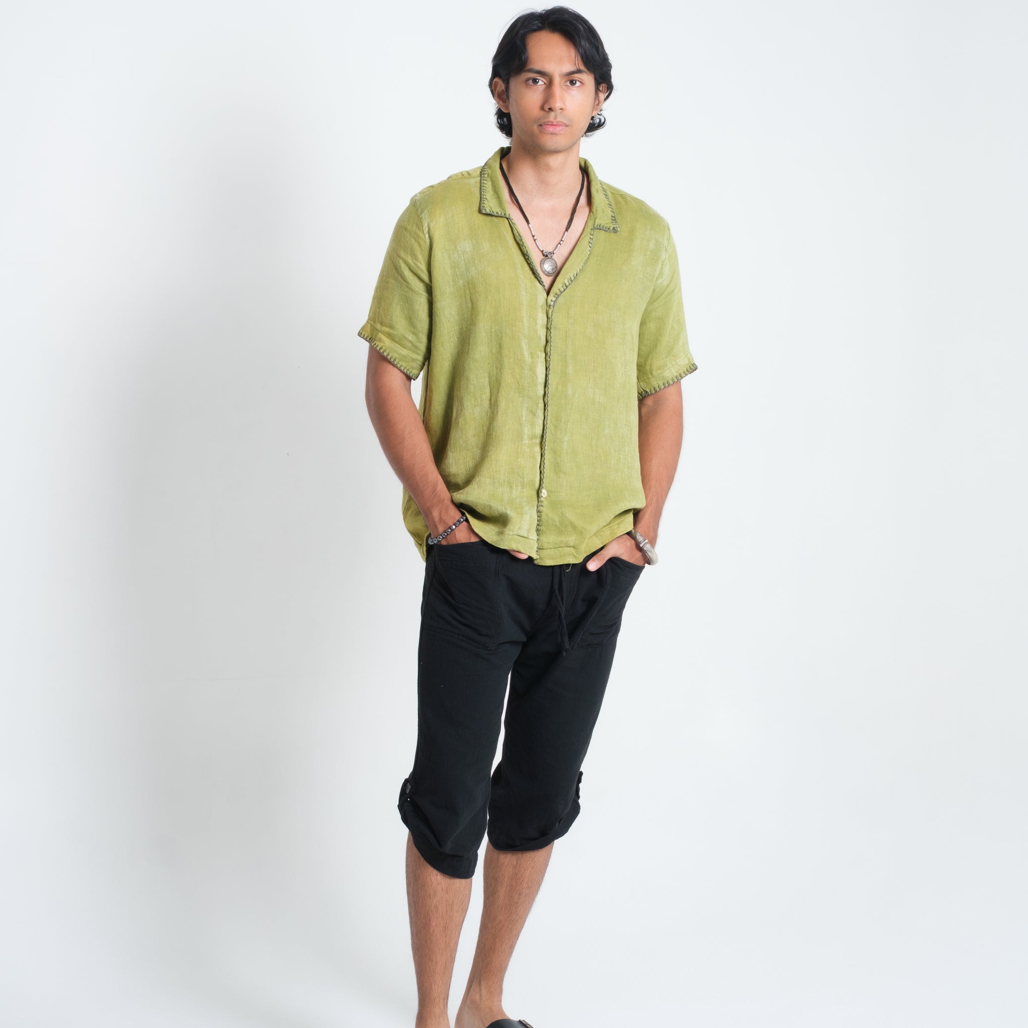 SYDNEY SHIRT  Light Olive Green