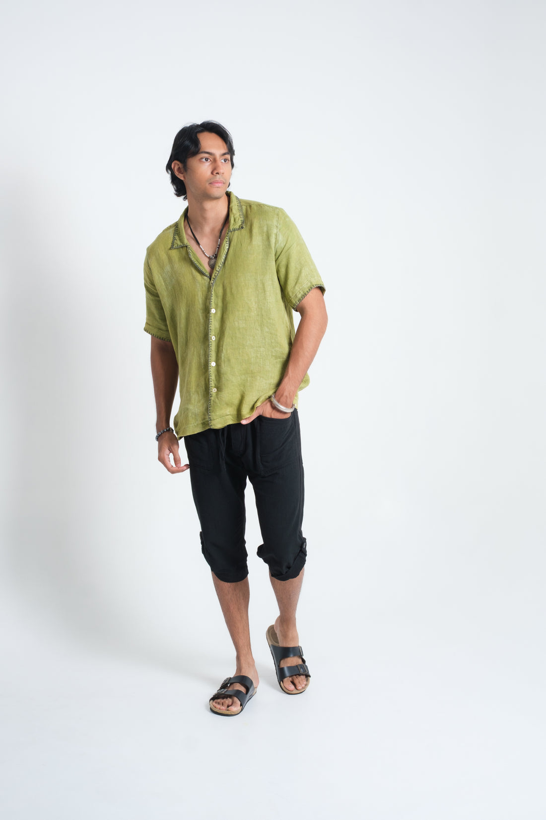 SYDNEY SHIRT  Light Olive Green