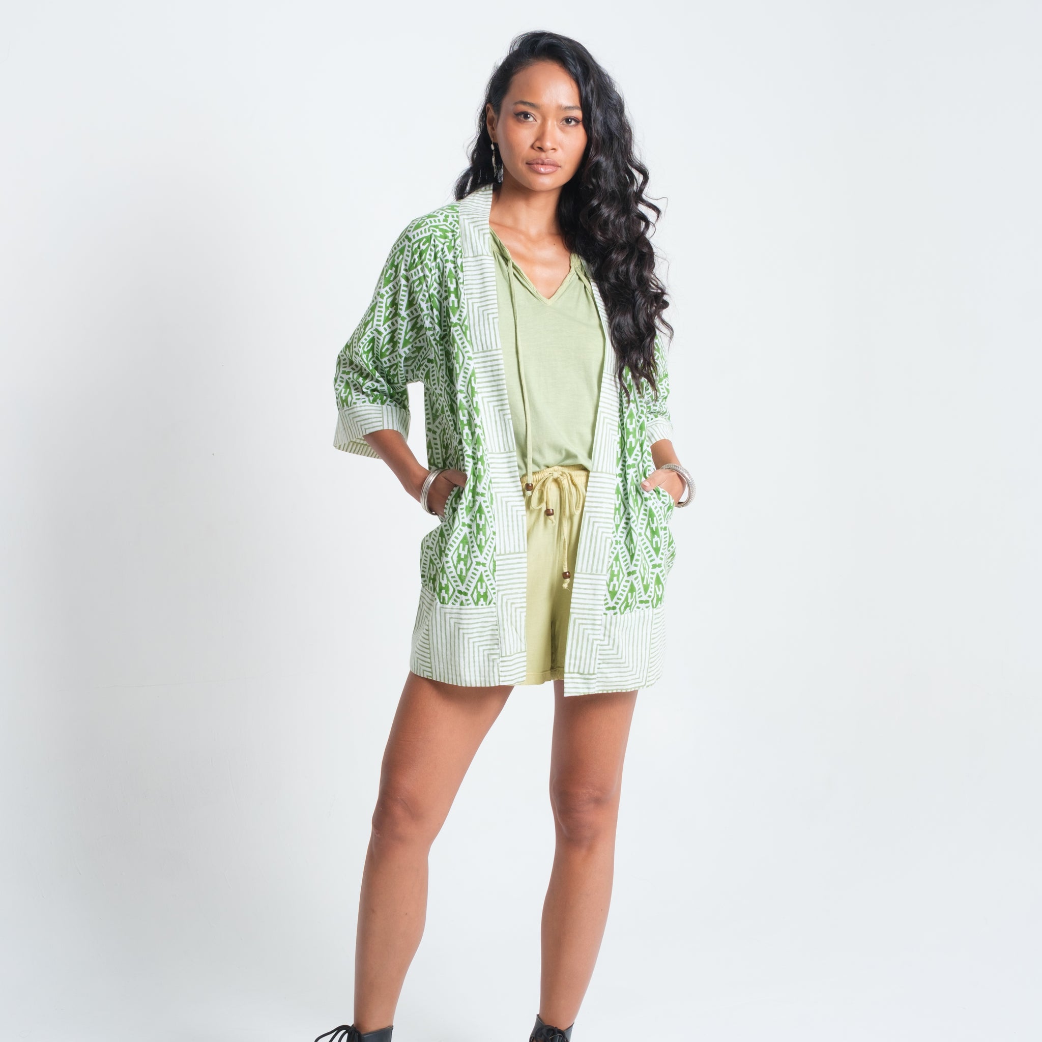 ALCHEMY KIMONO Emerald