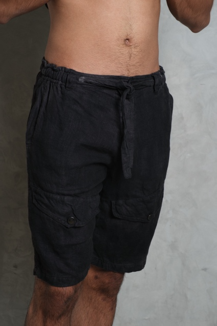 SI SHORTS BLACK by Muda js.