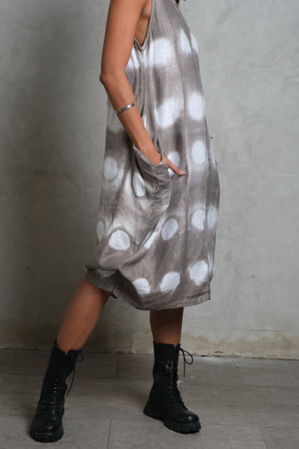 KIRANA Dress – Smoke Tie Dye by Muda js.